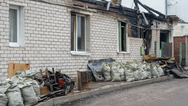 Professional Smoke Damage Removal technician working in East Greenville, PA